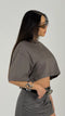 CROPPED OVERSIZED