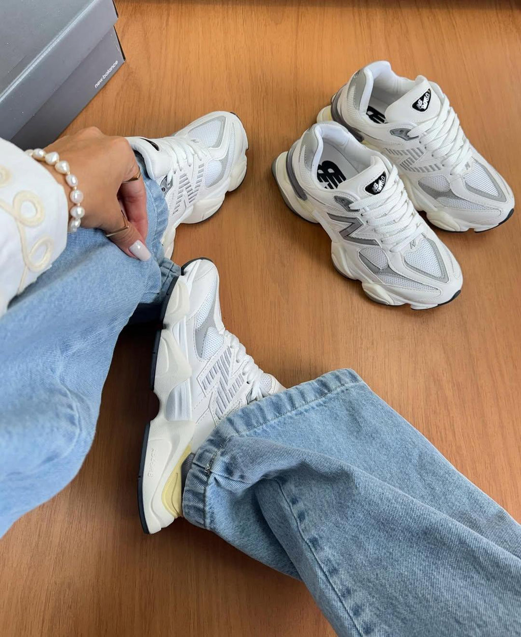 NB 9060 WHITE PERLA - MONEYS