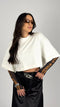 CROPPED OVERSIZED