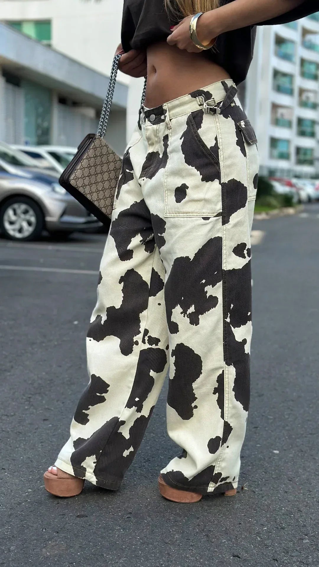 CALÇA COW DENIM - MONEYS