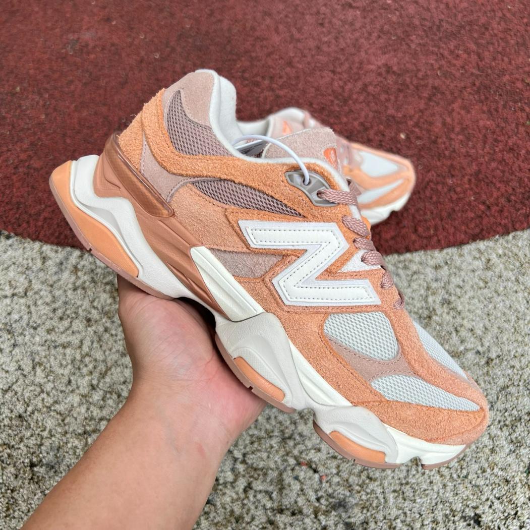 New Balance 9060 Flat Taupe/Copper/Orange