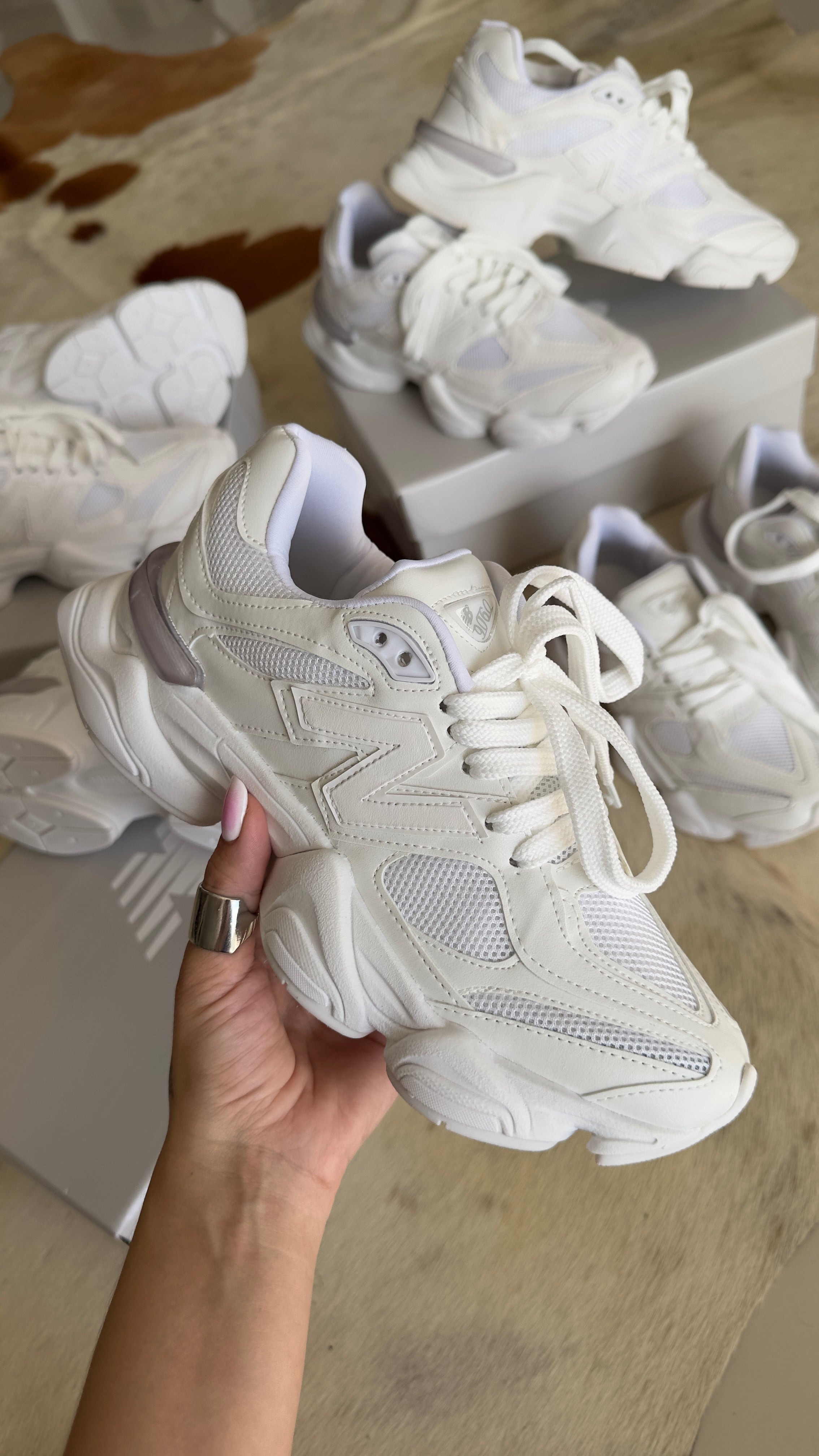 NB 9060 ALL WHITE