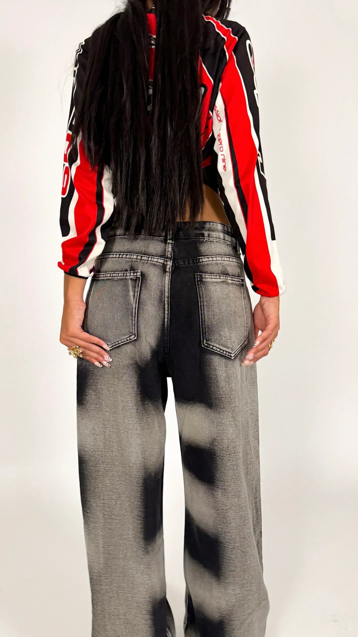 CALÇA TIE DYE BLACK - MONEYS