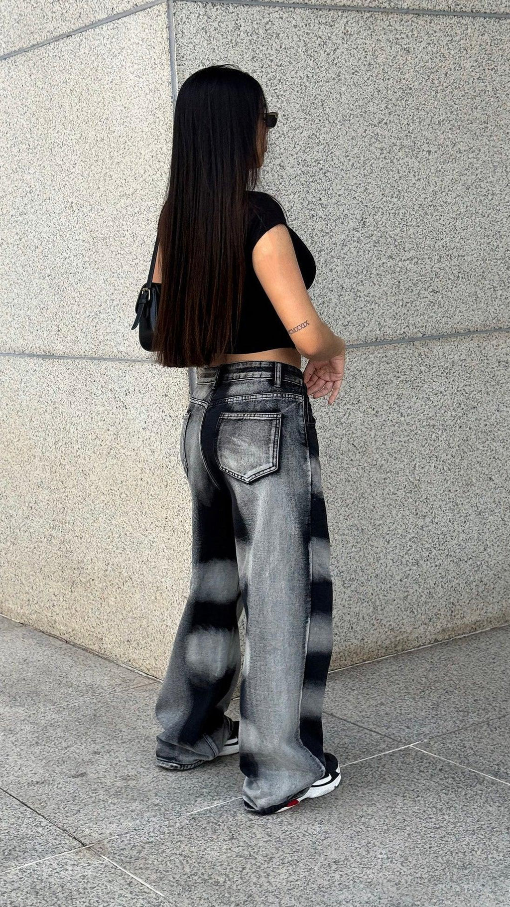 CALÇA TIE DYE BLACK - MONEYS