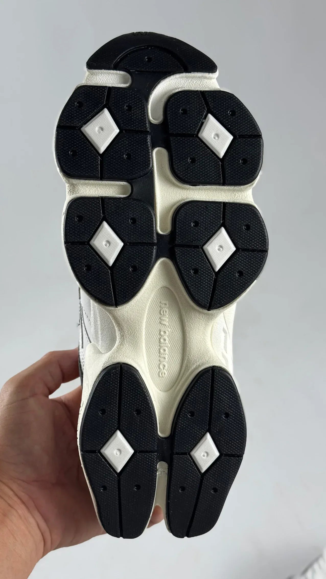 NB 9060 WHITE BLACK - MONEYS