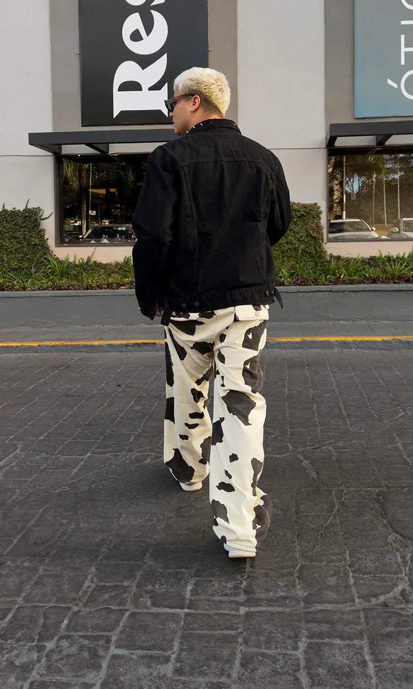 CALÇA COW DENIM MASC - MONEYS