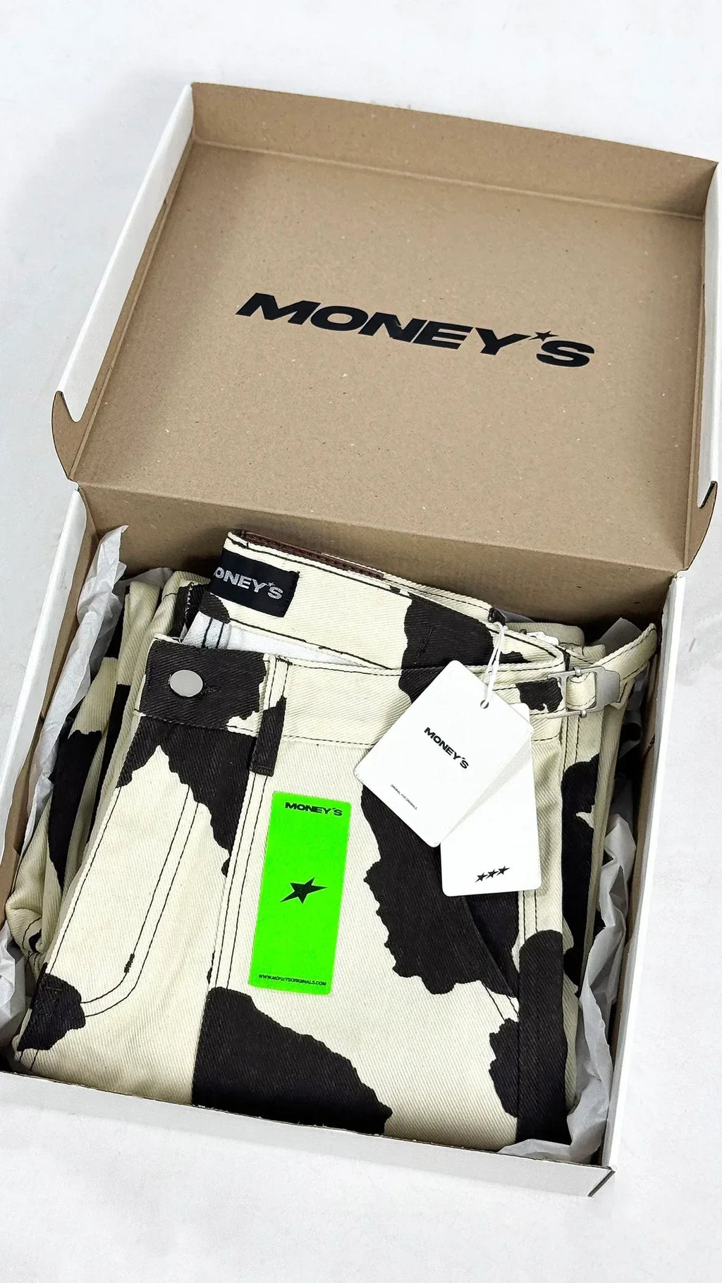 CALÇA COW DENIM MASC - MONEYS