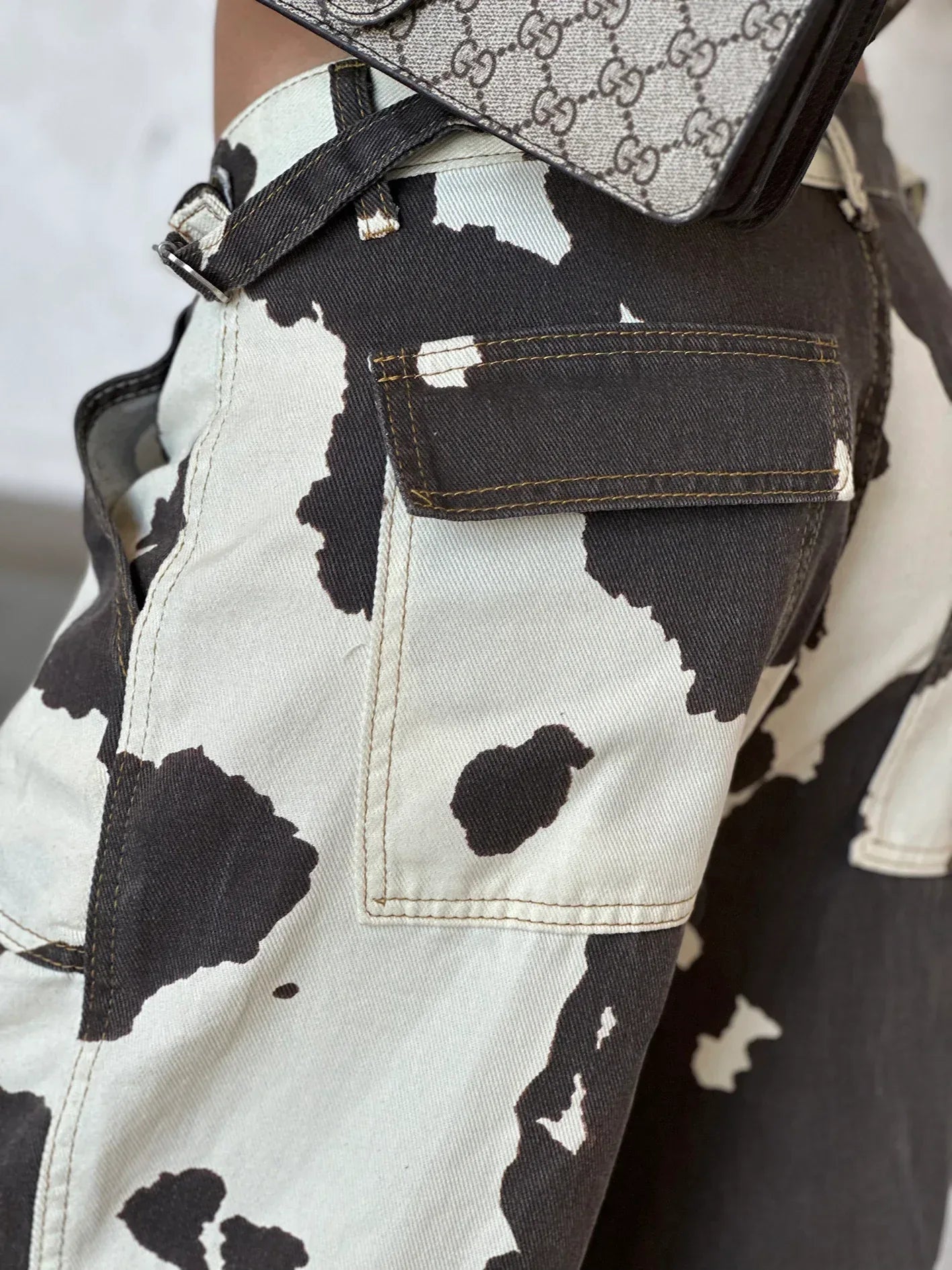 CALÇA COW DENIM - MONEYS