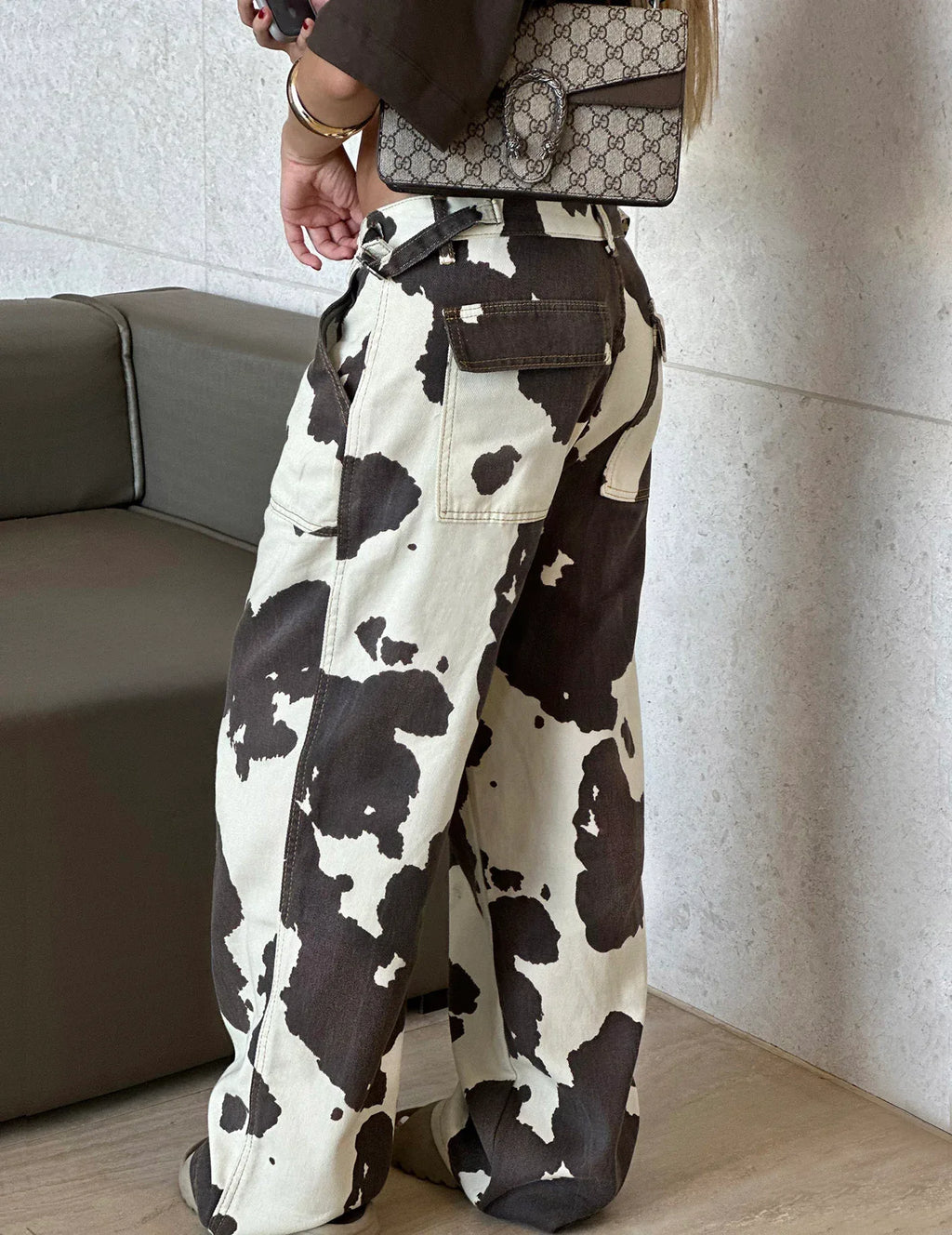 CALÇA COW DENIM - MONEYS