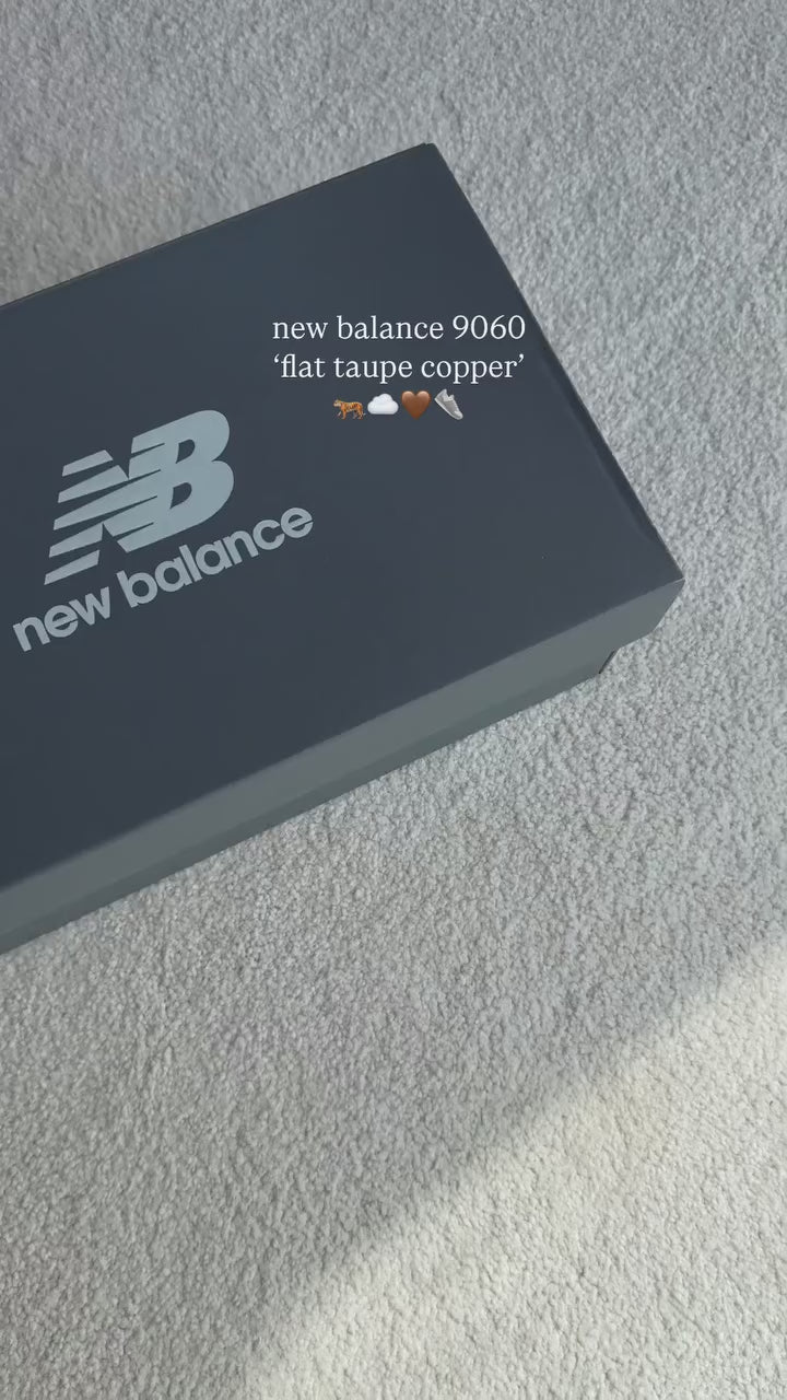 New Balance 9060 Flat Taupe/Copper/Orange