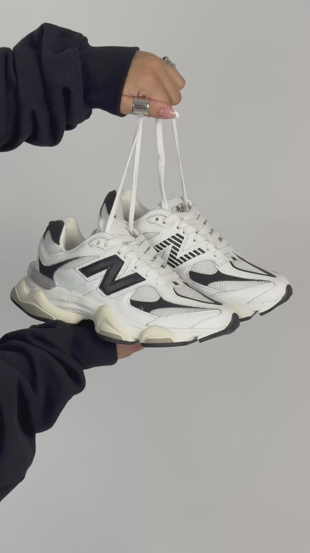 NB 9060 WHITE BLACK
